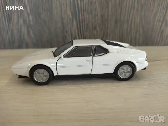 Метална количка BMW M1 !!!, снимка 3 - Колекции - 55846913