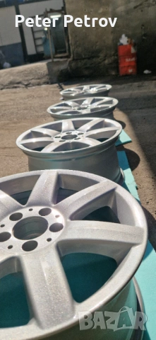Продавам джанти R17 5x112 ET35 8 1/2j, снимка 3 - Гуми и джанти - 53662087