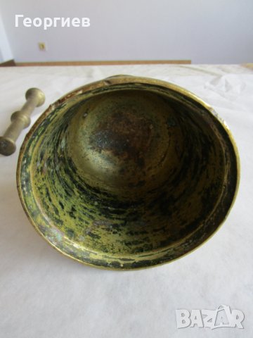 ✅Над 100-годишно бронзово масивно хаванче, хаван - лична среща в Шумен✅, снимка 4 - Антикварни и старинни предмети - 39754276