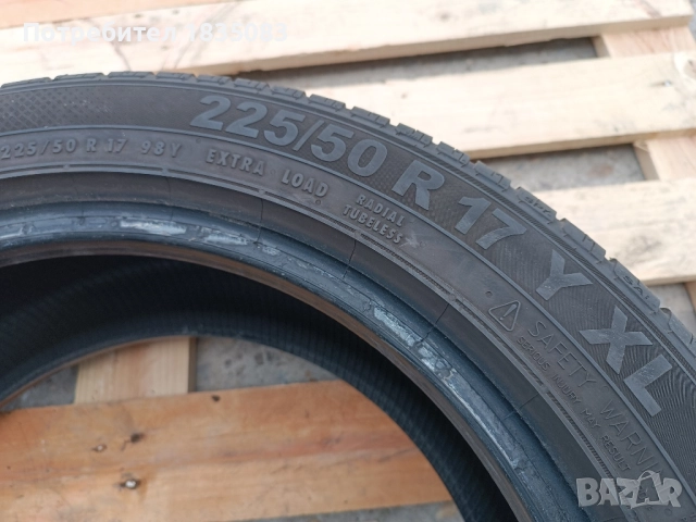 2бр. летни гуми 225/50/17 Semperit, снимка 6 - Гуми и джанти - 52187844