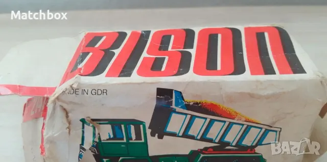 Стара немска играчка Bison GDR , снимка 6 - Колекции - 49411126
