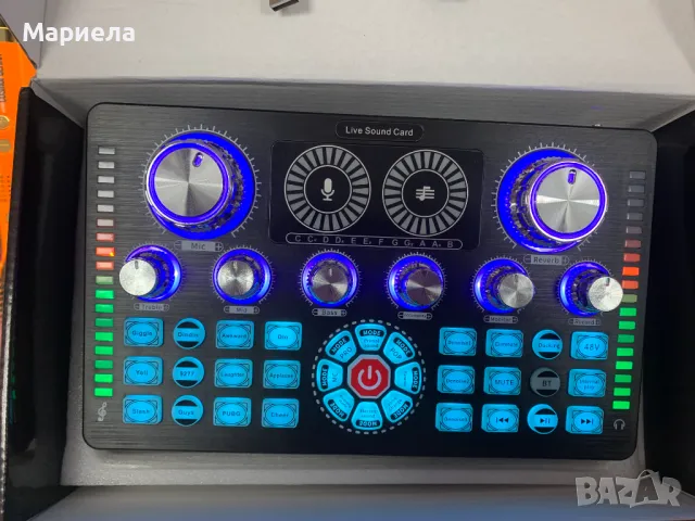 Професионален аудио миксер/Звукова карта на живо и стерео аудио интерфейс, снимка 15 - Друга електроника - 49359587