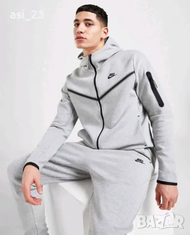 Нови мъжки екипи  nike tech fleece +подарък , снимка 6 - Спортни дрехи, екипи - 47709247