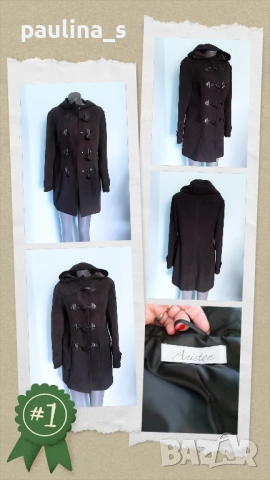 Два различни броя / Дизайнерско палто "Aniston" , снимка 2 - Палта, манта - 39912916