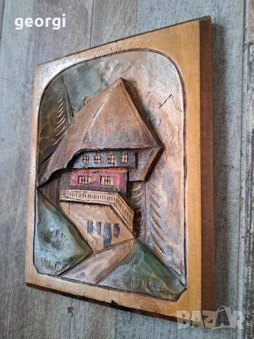 дърворезба планинска къща, хижа  2/4, снимка 2 - Декорация за дома - 48610665