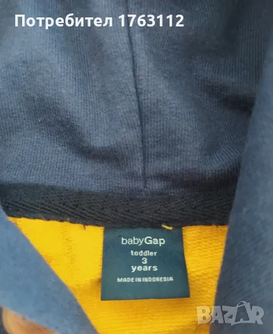 Gap анорак за 3 г. дете, снимка 2 - Детски анцузи и суичери - 49532927