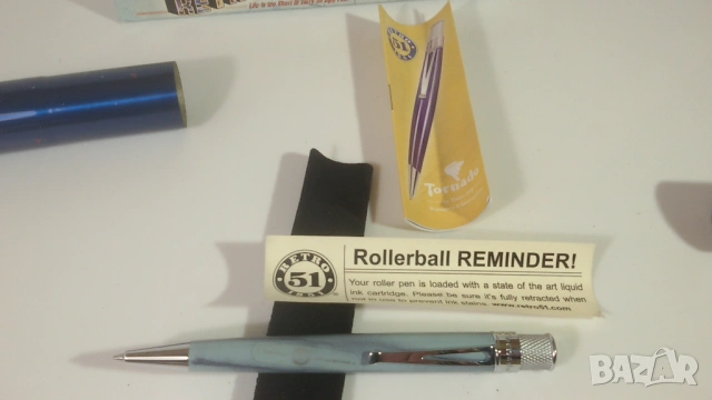 Retro 1951 rollerball химикалка, снимка 8 - Ученически пособия, канцеларски материали - 53358467
