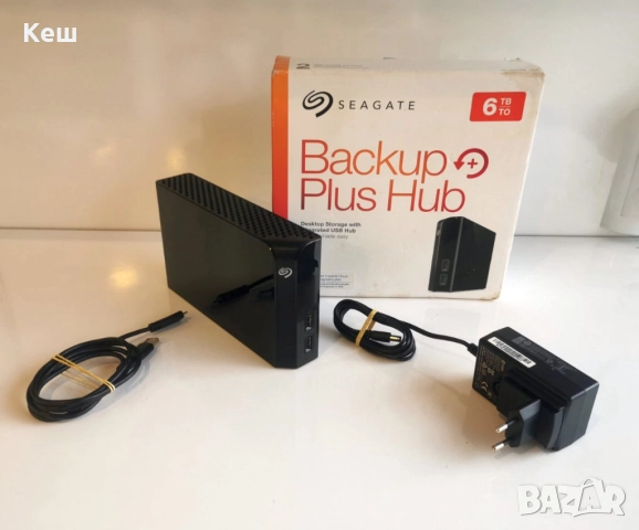 Външен хард диск Seagate Backup Plus HUB 6TB