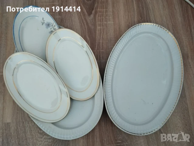 Български порцелан, снимка 2 - Чинии - 50743922