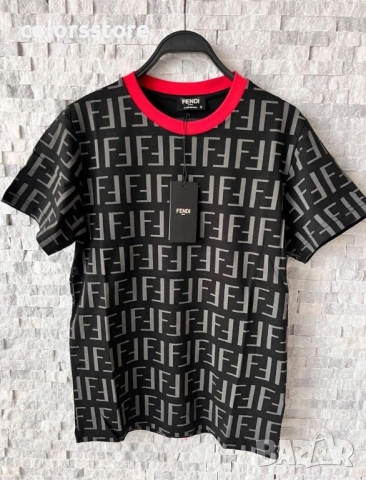 Мъжка тениска Fendi/IM83l, снимка 2 - Тениски - 52410234