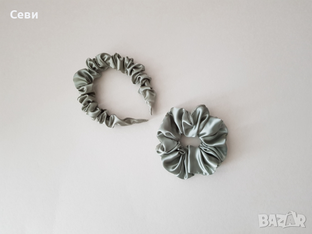 Скрънчи плюс диадема , снимка 17 - Аксесоари за коса - 35525710