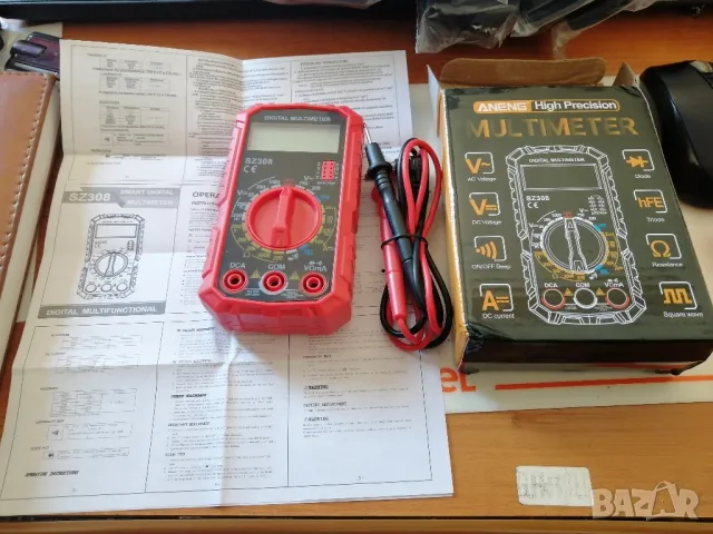 Цифров мултицет ANENG SZ308, снимка 2 - Други инструменти - 48389534