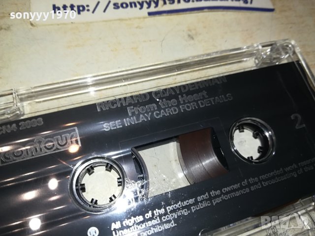 RICHARD CLAYDERMAN-ORIGINAL TAPE 2306230914, снимка 8 - Аудио касети - 41327245