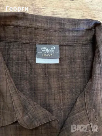 Мъжка риза Jack Wolfskin Размер XXL, снимка 6 - Ризи - 47419397