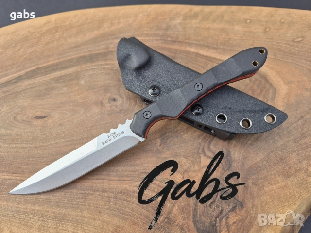 Тактически нож TOPS KNIVES Rapid Strike X-020,фултанг, снимка 10 - Ножове - 53377038