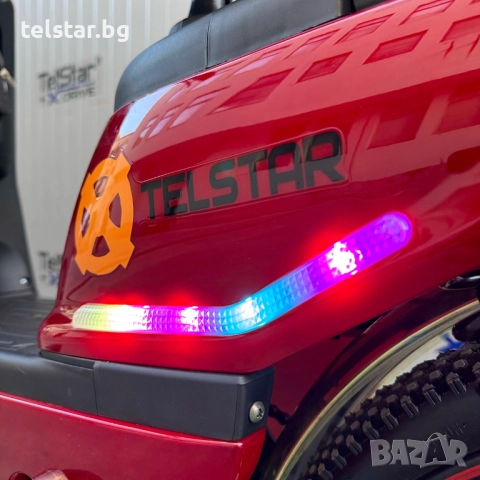 Електрически карго скутер TANK BALKAN TELSTAR 1500W 60V 23Ah с двойна седалка, възможност за педали , снимка 12 - Мотоциклети и мототехника - 52426481