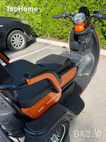  Електрическа Tриместна Tриколка X2 1500W - ORANGE , снимка 11 - Мотоциклети и мототехника - 42278238