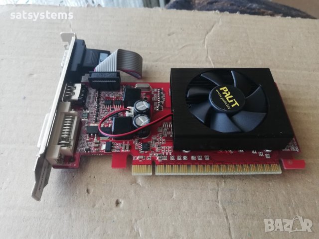 Видео карта NVidia GeForce Palit GT210 HDMI 1024MB GDDR3 64bit PCI-E, снимка 5 - Видеокарти - 41557826