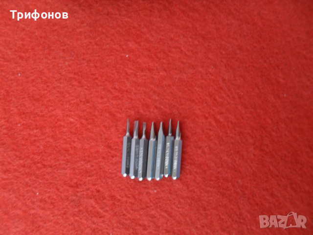  Отвертка Бит Клещи Лупа Пинсета ОРИГИНАЛ „РARKSID“НЕМСКИ комплекти Фина механика от S2 стомана , снимка 8 - Отвертки - 34715956