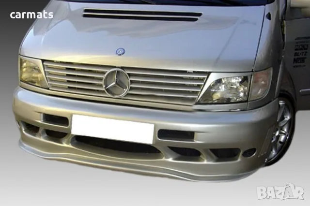 Вежди за фарове за Mercedes Vito (1996-2003) - Черни - EU