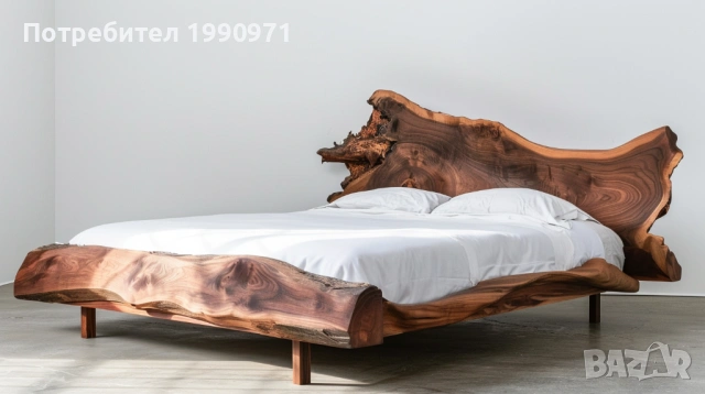 Дизайнерска спалня от мастивна дървесина по поръчка, снимка 14 - Спални и легла - 53727107