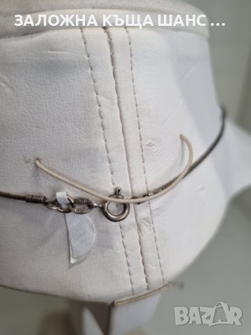 Сребърен синджир с висулка 925 проба , снимка 4 - Колиета, медальони, синджири - 40687435