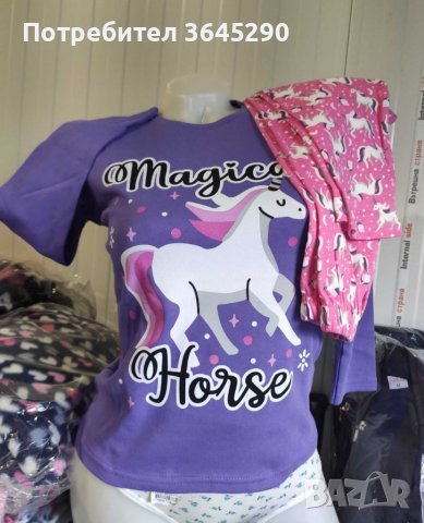 Детска пижама от памучна материя, снимка 4 - Детски пижами - 39707931