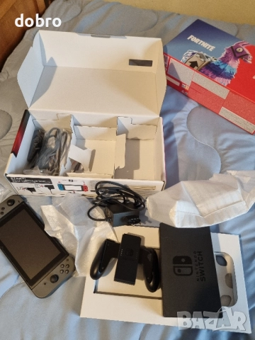 Nintendo switch хакнакт моднат с чип и двойно операционна система , снимка 6 - Игри за Nintendo - 47442641