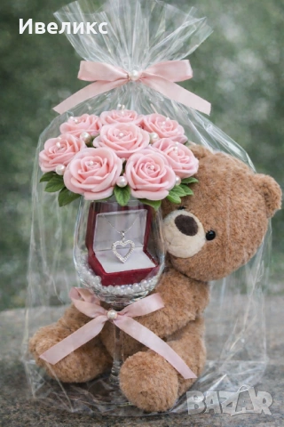 🎁 УНИКАЛНИ ПОДАРЪЧНИ КОМПОЗИЦИИ С МЕЧЕ 🧸 абитуриент учител мама баба дипломиране