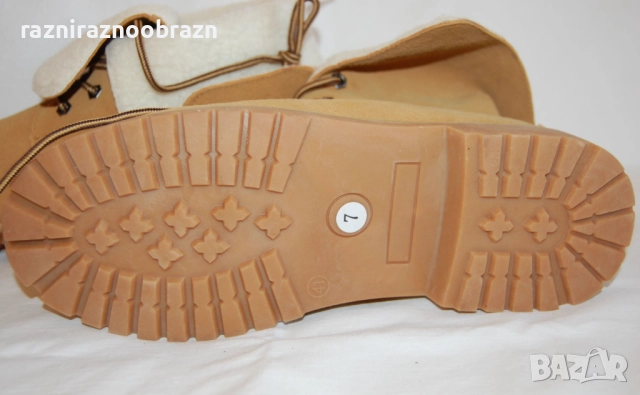 Нови удобни, стабилни  и топли унисекс зимни обувки №41, снимка 3 - Мъжки боти - 52794021