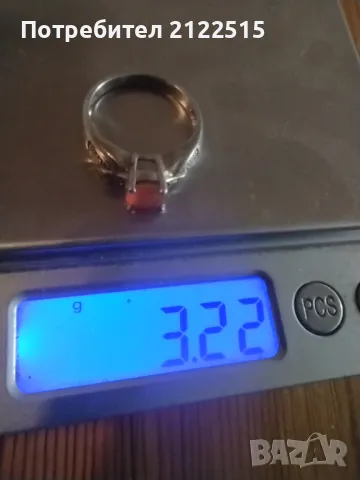 дамски сребърен пръстен, снимка 5 - Арт сувенири - 49210960