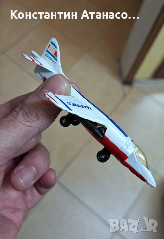 Метален самолет MATCHBOX 1980г., снимка 5 - Колекции - 52966071
