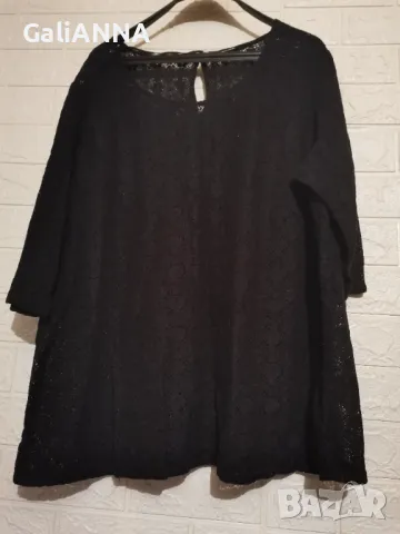 СТРАХОТНА ДАНТЕЛЕНА ТУНИКА 3XL-4XL, снимка 2 - Туники - 49732852