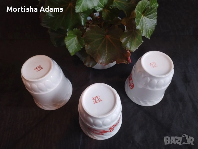 Комплект съветски чаши, снимка 5 - Сервизи - 51833607