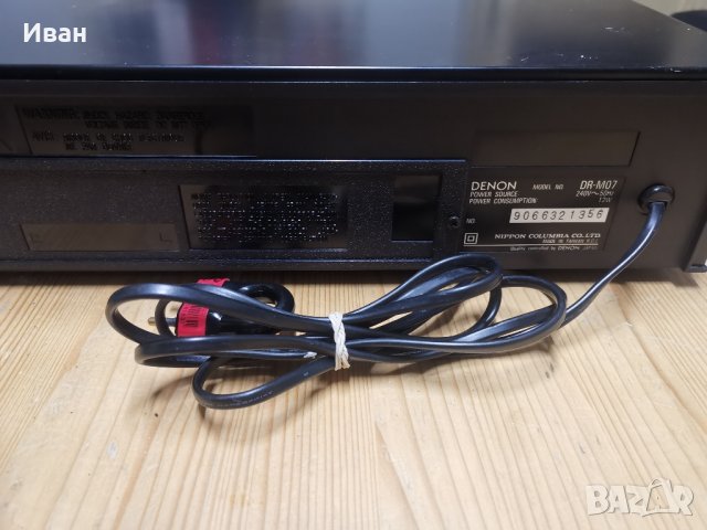 Denon dr m07 касетен дек, снимка 6 - Декове - 44364199