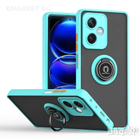 Xiaomi Redmi Note 12 Удароустойчив Ring Holder Калъф и Протектор, снимка 6 - Калъфи, кейсове - 48096269