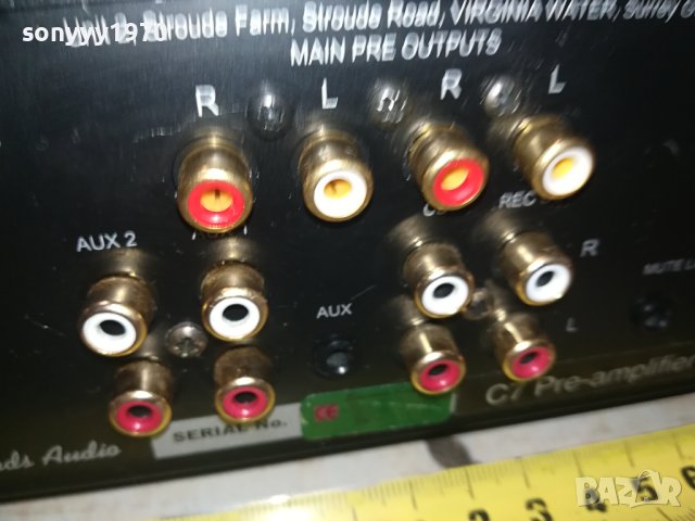 Edwards Audio C7 PREAMPLI-ВНОС GERMANY 1009230756LD2E, снимка 13 - Ресийвъри, усилватели, смесителни пултове - 42137910