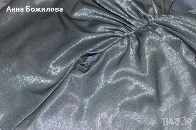 НОВА Бална/ шаферска/ официална сатенена рокля LAONA + ПОДАРЪК | NEW Formal dress LAONA + A GIFT, снимка 9 - Рокли - 50430641