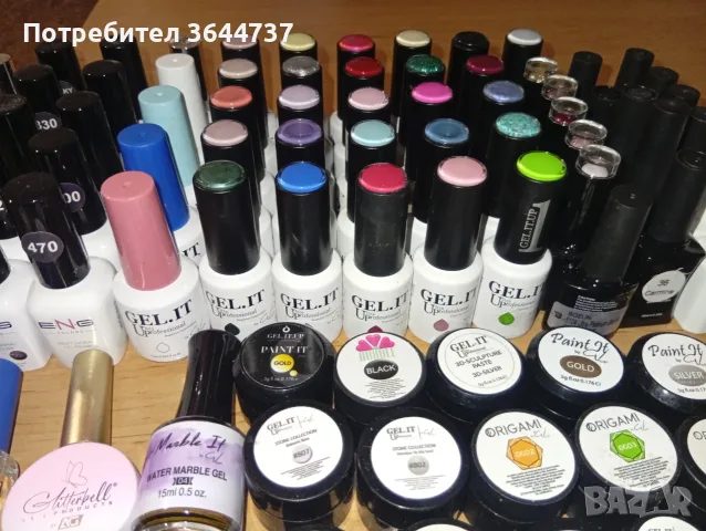 Лот от Гел лакове 91 артикола , снимка 8 - Продукти за маникюр - 56106260