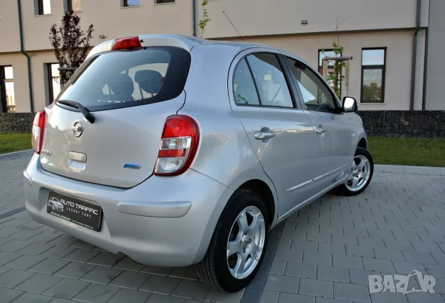 Nissan Micra 1.2i* РЕГИСТРИРАН* КЛИМАТРОНИК* АВТОПИЛОТ* ЕВРО 5, снимка 8 - Автомобили и джипове - 55968382
