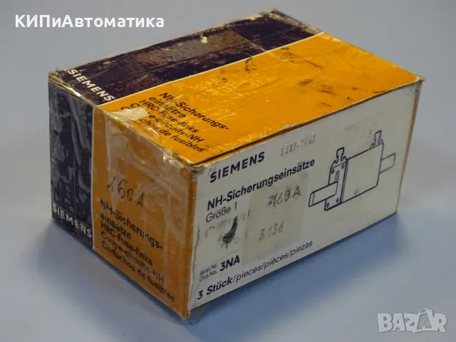 Предпазител Siemens 3NA3136 HRC-Fuse160A 500VAC, снимка 2 - Резервни части за машини - 47790711
