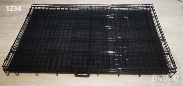 121x74x82cм XXL голяма метална сгъваема клетка за куче за транспорт или стационар, снимка 7 - За кучета - 53298876