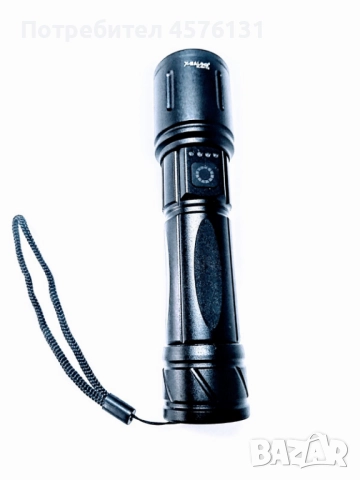 мощен джобен фенер, снимка 3 - Къмпинг осветление - 51498016