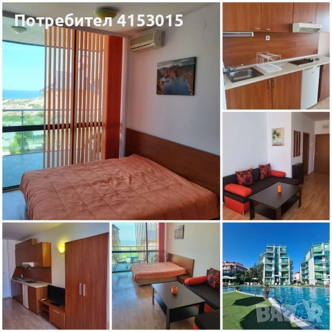 Primorsko del sol -частни студиа и апартаменти, снимка 5 - Квартири, нощувки - 53635847