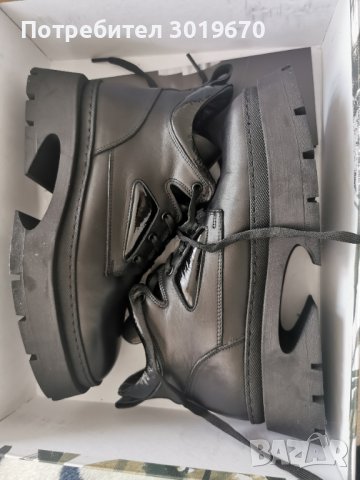  обувки бианки черни, снимка 2 - Дамски боти - 39682483