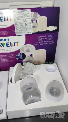 Електрическа помпа за кърма Philips Avent + подарък, снимка 3 - Помпи за кърма - 50800120