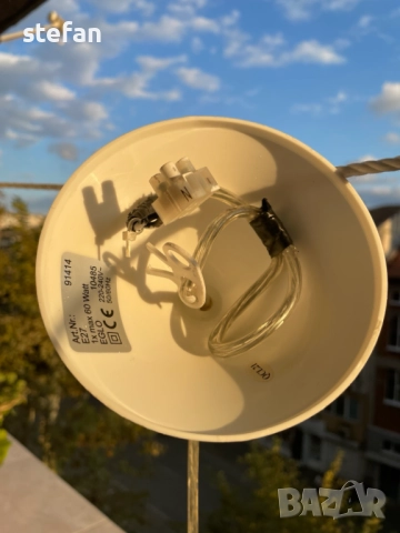 ПЕНДЕЛ БЯЛ - единичен , снимка 2 - Лампиони - 47608752