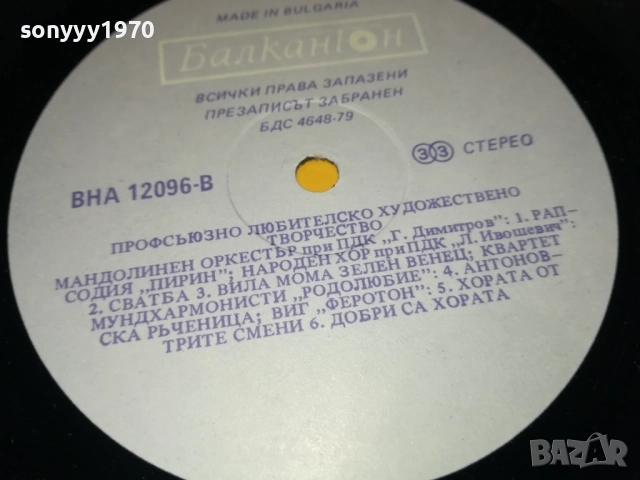 Х КОНГРЕС НА БПС 2БР 0210251123, снимка 4 - Грамофонни плочи - 51917579