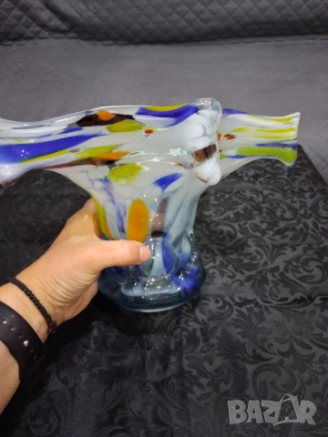 Ваза Мурано , снимка 7 - Други ценни предмети - 52357321