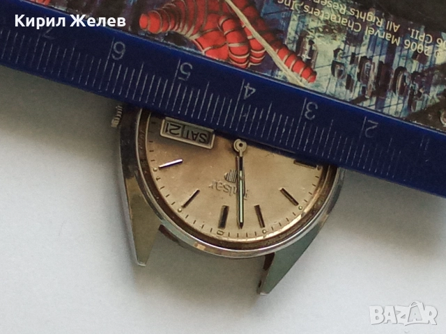 Механизъм с циферблат от стар ръчен часовник 52138, снимка 8 - Мъжки - 52272991